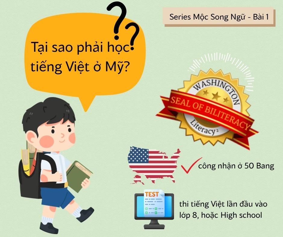 Con Hỏi: “Học Tiếng Việt Ở Mỹ Làm Gì?” – Câu Trả Lời Này Sẽ Khiến Ba Mẹ Bất Ngờ